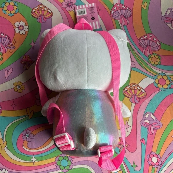 plush hello kitty backpack 🐱🎀🌈✨ - Picture 2 of 3